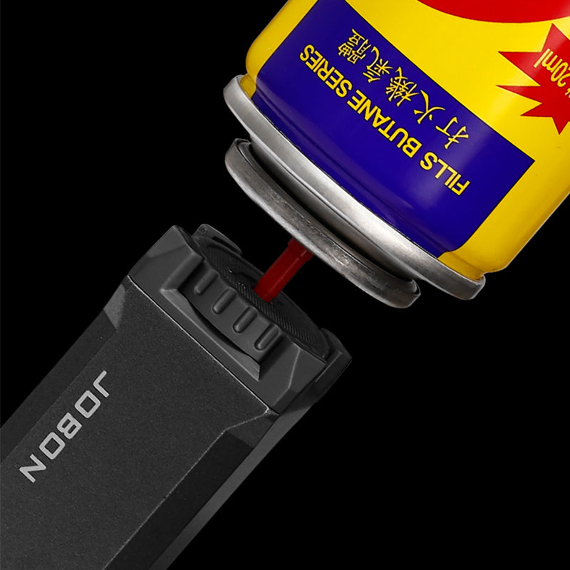 JOBON Outdoor Windproof Turbine Torch Butane Kitchen BBQ Welding Lighter Tool(NO Gas)