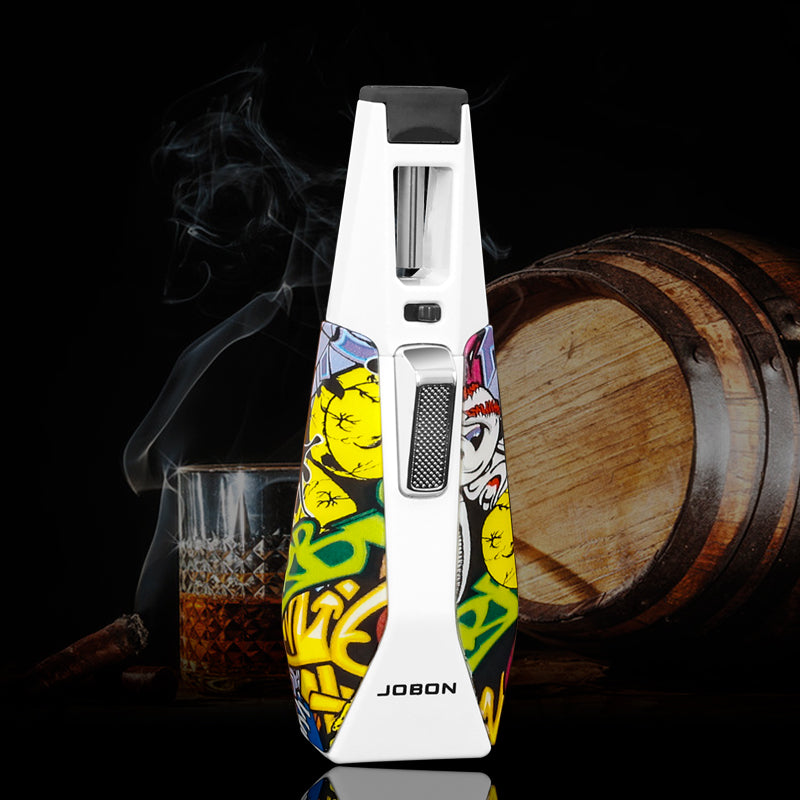 JOBON Barbecue Safety Lighter Strong Blue Flame Kitchen Cooking Smoking Accessories Outdoor Windproof Lighter No Gas