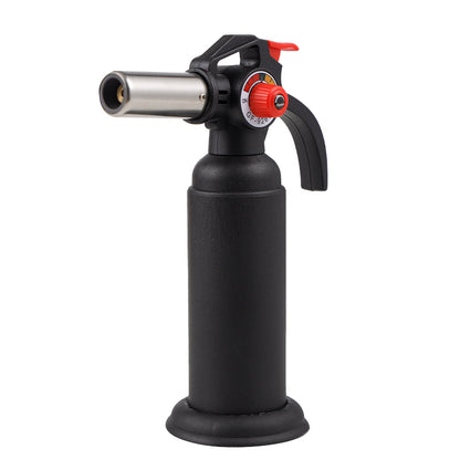 Creative Torch Blue Flame Lighter 1300℃ Adjustable Flame Size One Key Locking Flame Baking Tools