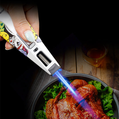 JOBON Barbecue Safety Lighter Strong Blue Flame Kitchen Cooking  Smoking Accessories  Outdoor Windproof Lighter No Gas
