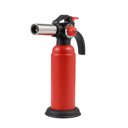 Creative Torch Blue Flame Lighter 1300℃ Adjustable Flame Size One Key Locking Flame Baking Tools