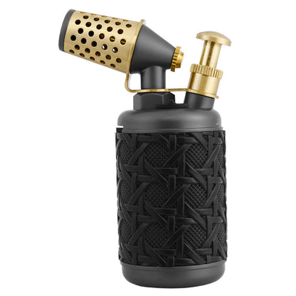 JOBON Multi-function Strong Gun Lighter Windproof Blue Flame One-touch Lock Fire Retro Appearance Design Cigar Lighter