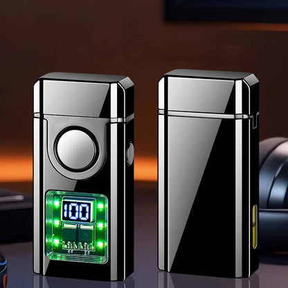 Voice-activated Gas-electricity Lighters Three Types Flame  Electricity /Ignition Count Display Variety Of Ignition Methods