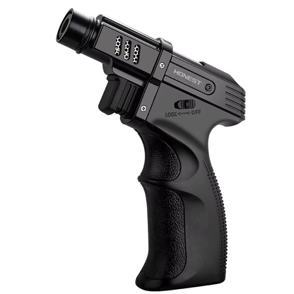 Windproof Outdoor Camping BBQ Fixed Fire  Big Jet Flame Cigar Lighter Torch Kitchen Gadgets For Men