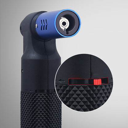 Honest Strong Windproof Blue Flame Cigar Adjustment  Spray Gun 1300 ° Outdoor Camping Stylish Torch Lighter Gadgets