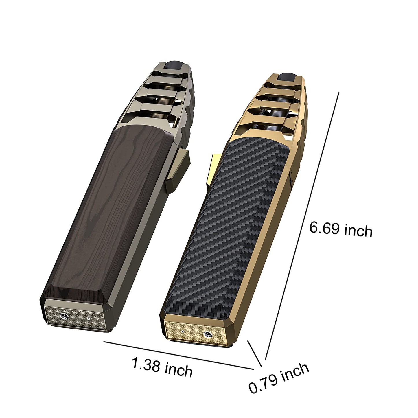 JOBON Kitchen BBQ  Cigar Big Jet Flame Turbo Torch Fire Lock Adjust Refill Lighter Without Butane Gas