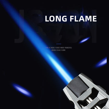 JOBON Kitchen BBQ  Cigar Big Jet Flame Turbo Torch Fire Lock Adjust Refill Lighter Without Butane Gas