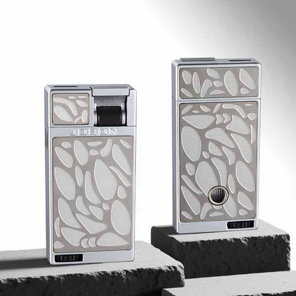 Voice-activated Gas-electricity Lighters Three Types Flame  Electricity /Ignition Count Display Variety Of Ignition Methods