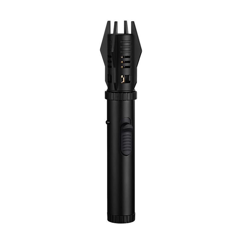 Creative Shape Red Flame Gun Torch Lighter Metal Body 360° Inverted  Use One key to lock the fire Camping Tools