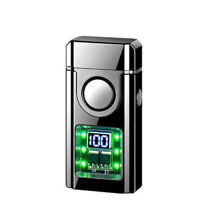 Voice-activated Gas-electricity Lighters Three Types Flame  Electricity /Ignition Count Display Variety Of Ignition Methods