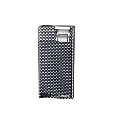 JOBON 9MM Body Flat Flame Blue Flame Lighter Visible Gas Window Gear Type Flame Adjustment  Ignition Tool