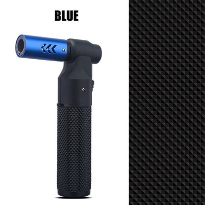 Honest Strong Windproof Blue Flame Cigar Adjustment  Spray Gun 1300 ° Outdoor Camping Stylish Torch Lighter Gadgets