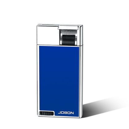 JOBON 9MM Body Flat Flame Blue Flame Lighter Visible Gas Window Gear Type Flame Adjustment  Ignition Tool